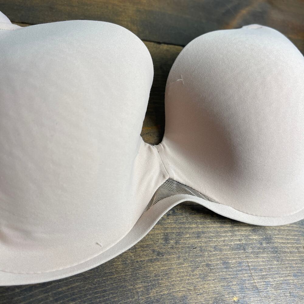 SOMA lot of 2 Beige Bras Bodily Perfect Coverage Enbliss Racerback Women's 34C - Picture 6 of 8